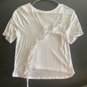 alo yoga tie back top